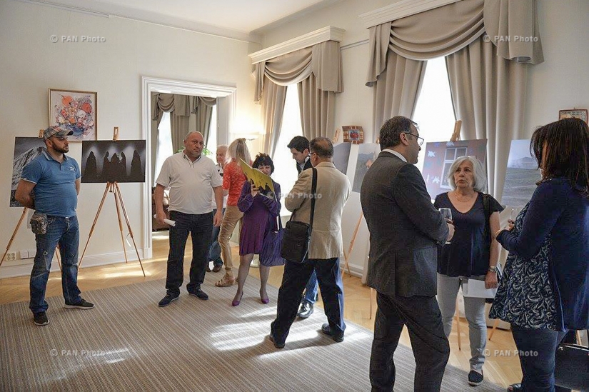Davit Hakobyan's personal exhibition in Stockholm 