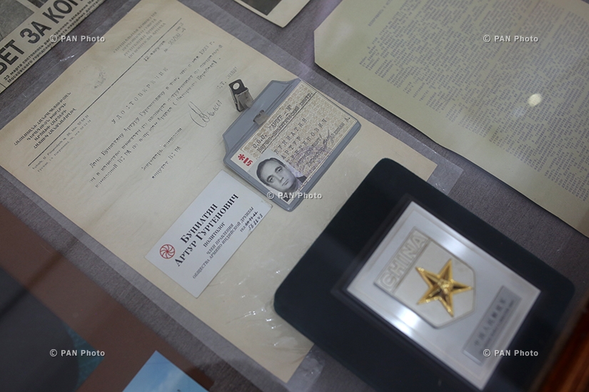 Открытие выставки «Блестящая история забытых страниц (три поколения семьи Буниатянов)»