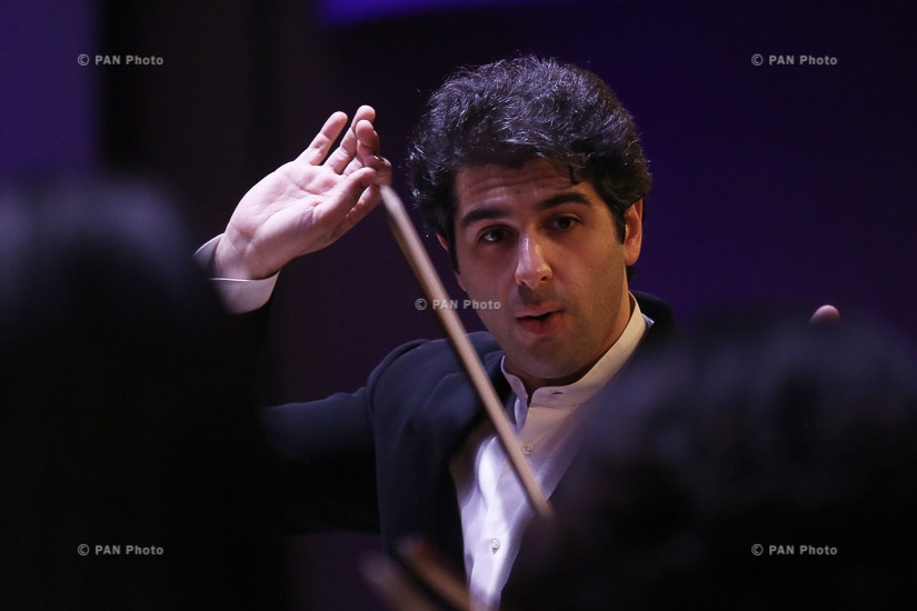 В Ереване состоялся концерт Молодежного оркестра Армении 