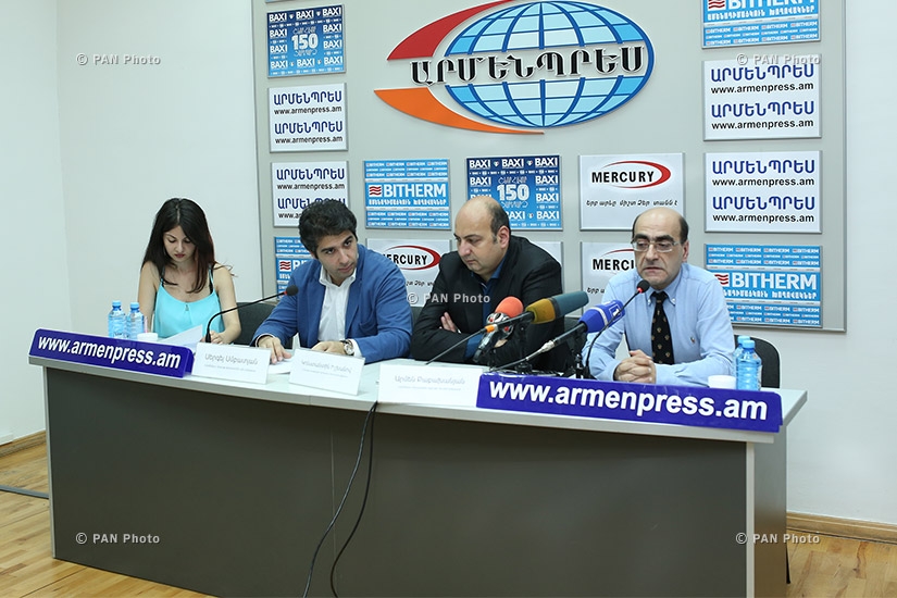 Пресс-конференция, посвященная запуску первого международного конкурса-фестиваля «Армения»