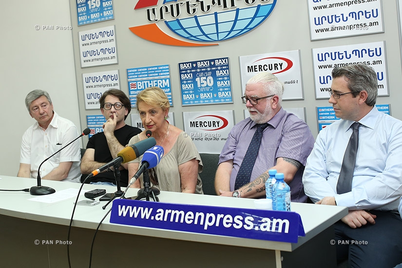 Пресс-конференция, посвященная запуску первого международного конкурса-фестиваля «Армения»