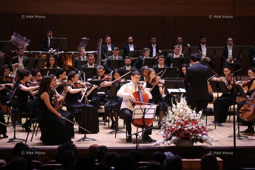 «Արմենիա» միջազգային մրցույթ-փառատոնի շրջանակներում Հայաստանի պետական երիտասարդական նվագախմբի համերգը`թավջութակահար Նարեկ Հախնազարյանի մասնակցությամբ