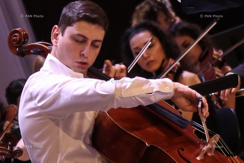 «Արմենիա» միջազգային մրցույթ-փառատոնի շրջանակներում Հայաստանի պետական երիտասարդական նվագախմբի համերգը`թավջութակահար Նարեկ Հախնազարյանի մասնակցությամբ
