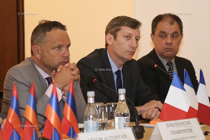 Official opening of the conference French health days in Armenia