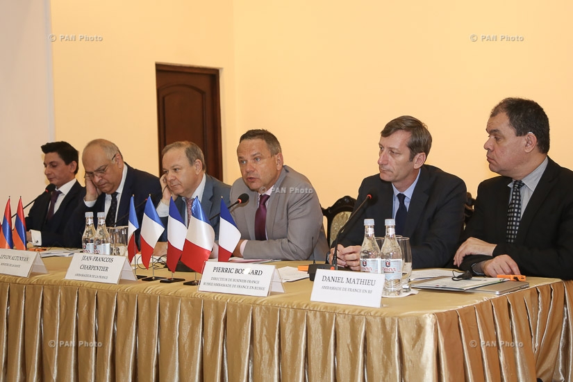 Official opening of the conference French health days in Armenia