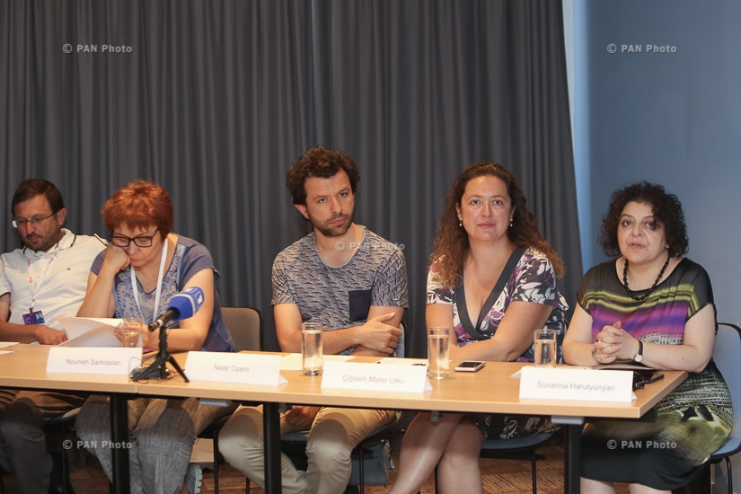 Golden Apricot 14th film festival: Press conference on the opening of Armenia-Turkey Cinema Platform 