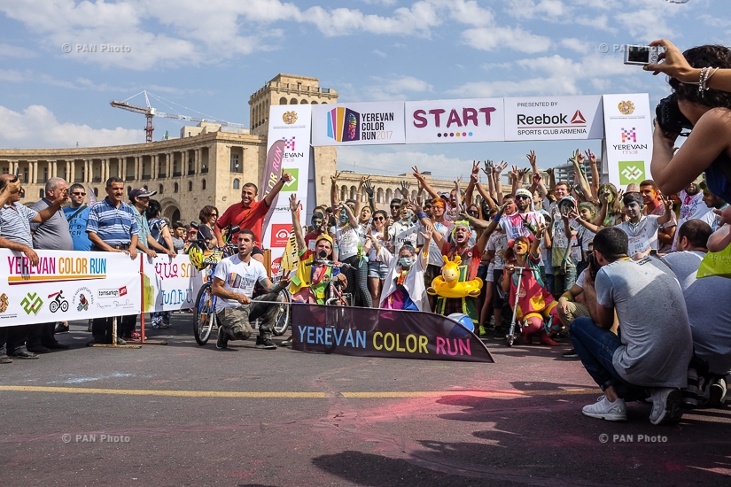 Красочный забег 2017 в Ереване