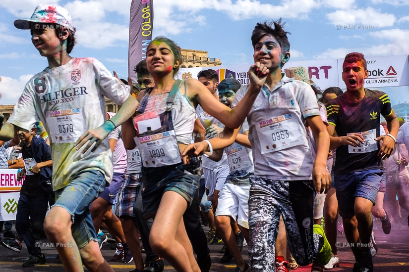 Красочный забег 2017 в Ереване