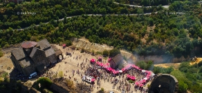 Девятый Шашлычный фестиваль в городе Ахтала Армении