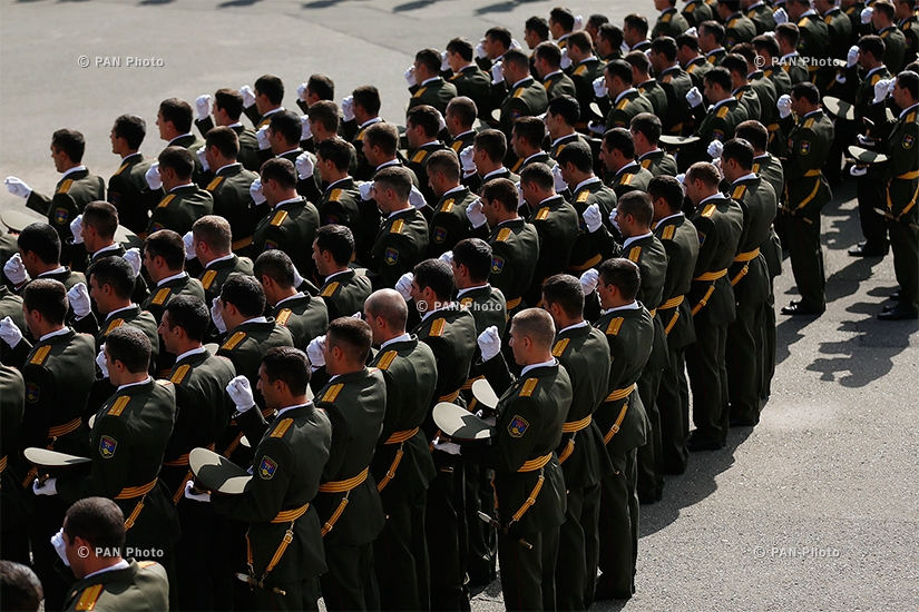 Solemn graduation ceremony of graduates of military-educational institutions of the Ministry of Defense of the Republic of Armenia
