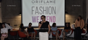 Fashion reception of Oriflame Fashion Weekend 2017