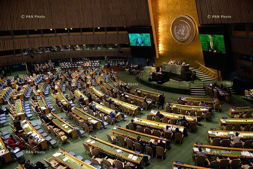 Президент Армении Серж Саргсян принял участие в 72-ой сессии Генеральной Ассамблеи ООН в Нью-Йорке 