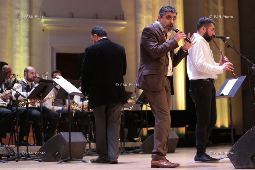 Armenian state jazz band and famous musicians perform for ArmJazz project: Concert and backstage