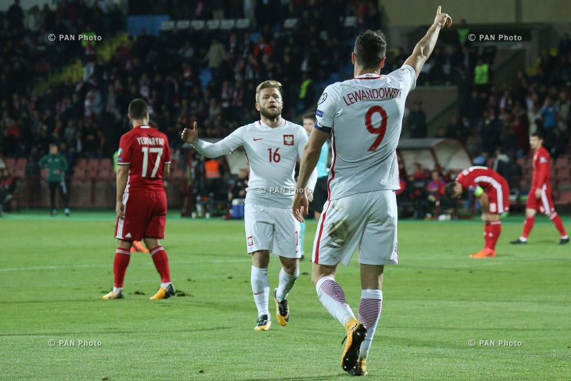  World Cup European Qualifying match Poland vs Armenia