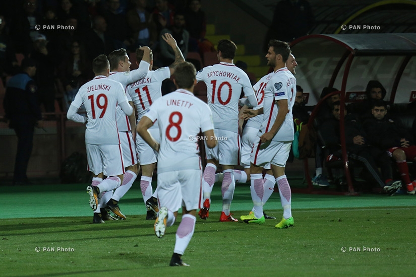  World Cup European Qualifying match Poland vs Armenia