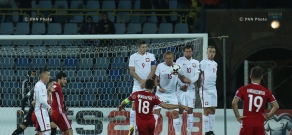 Матч отборочного этапа чемпионата мира 2018 года между командами Армении и Польши