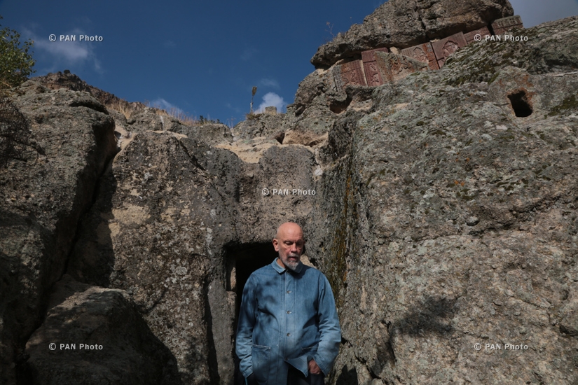 Visit of American actor, director, and producer John Malkovich to Armenia