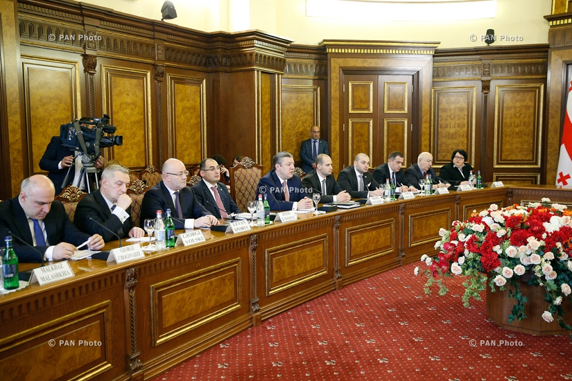 Официальный визит премьер-министра Грузии Георгия Квирикашвили в Армению 
