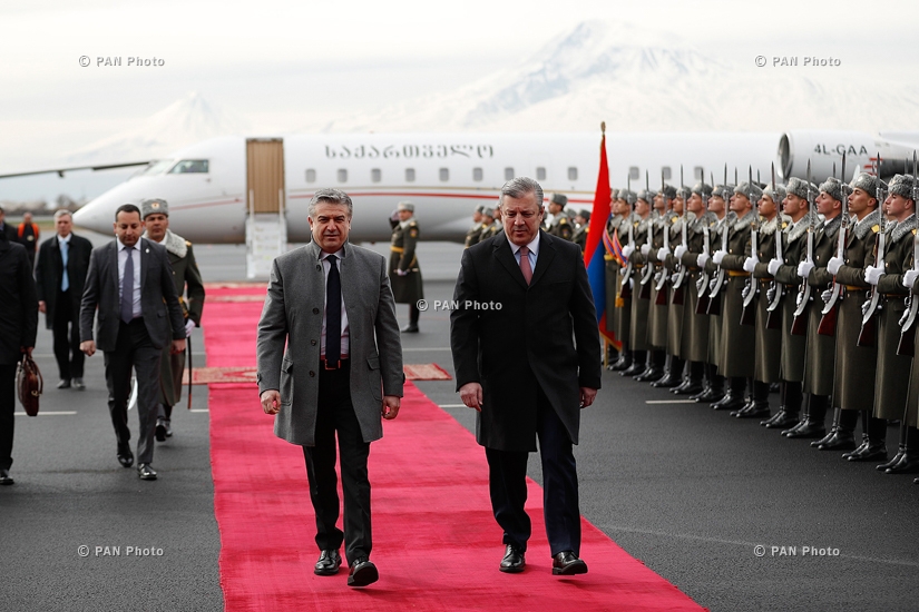 Official visit of Prime Minister of Georgia Giorgi Kvirikashvili to Armenia