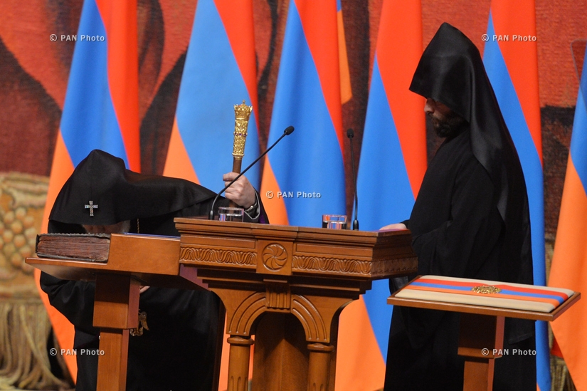 Inauguration Ceremony of newly elected Armenian President Armen Sarkissian