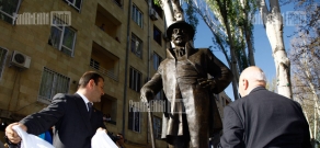 В Ереване открыли памятник великому армянскому меценату Александру Манташеву