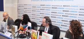 Press conference dedicated to 3d International Comics Festival in Yerevan