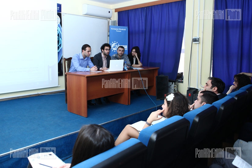 Ռուս-հայկական (Սլավոնական) համալսարանում տեղի ունեցավ Ռիո+20+Երևան աշխատաժողովը