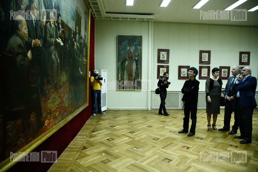 Վերնատուն խորագրով ցուցահանդեսի բացում Հայաստանի ազգային պատկերասրահում