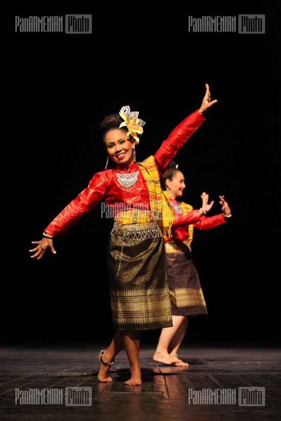 Thai national dance ensemble's concert in Yerevan