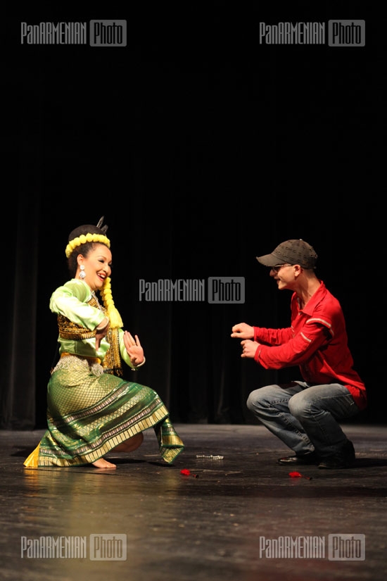 Thai national dance ensemble's concert in Yerevan