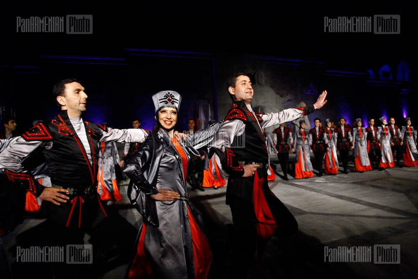 Торжественная церемония объявления Еревана Мировой столицей книги