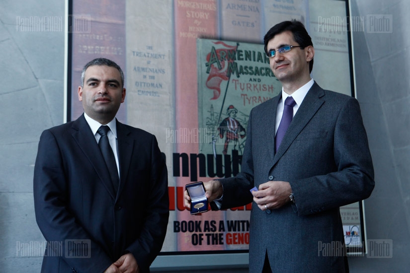 Opening of exposition titled Book as a Witness of the Genocide in Genocide Museum