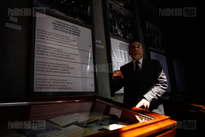 Opening of exposition titled Book as a Witness of the Genocide in Genocide Museum