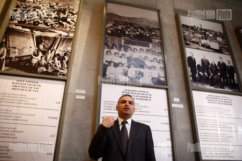 Opening of exposition titled Book as a Witness of the Genocide in Genocide Museum