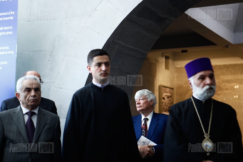 Opening of exposition titled Book as a Witness of the Genocide in Genocide Museum