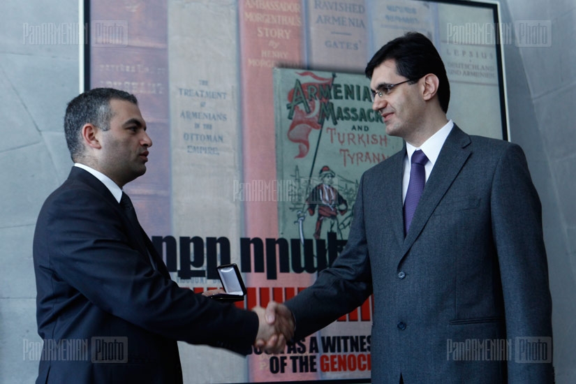 Opening of exposition titled Book as a Witness of the Genocide in Genocide Museum