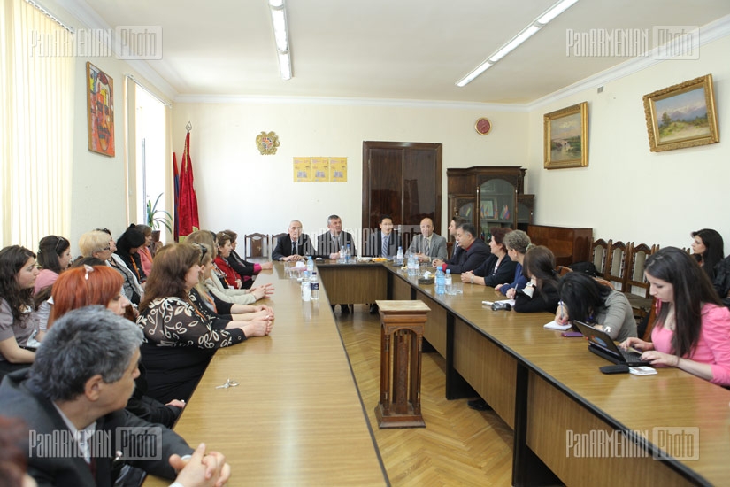Հայ ազգային գրադարանում տեղի ունեցավ քննարկում Հայ-ամերիկյան առնչությունների վերաբերյալ