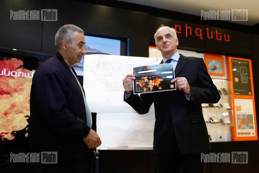Orange Armenia awards its customer with an air-ticket  