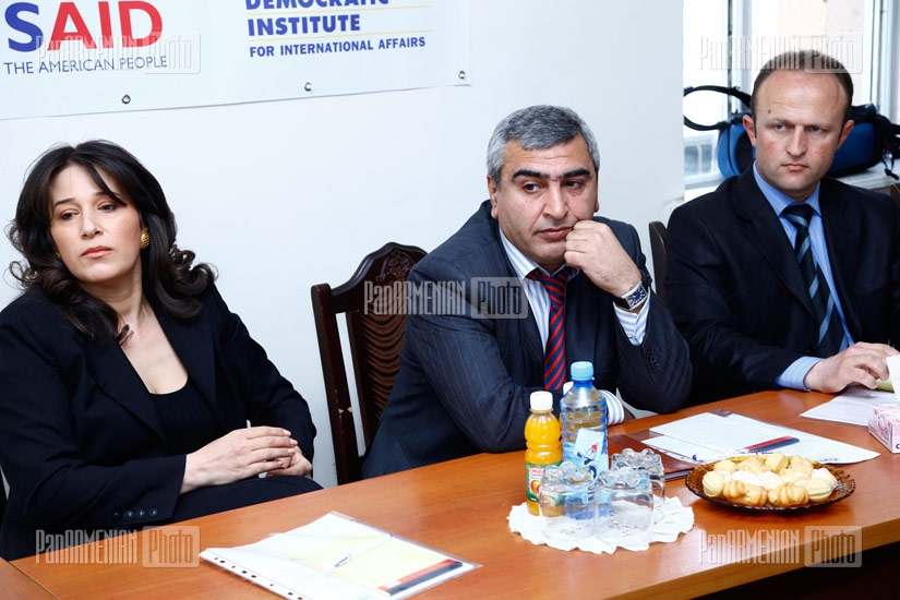 Debate between MP candidates Satik Seyranyan, Suren Sirunyan and Tigran Grigoryan 