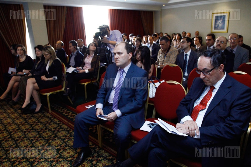 Press conference of EBRD and SEAF representatives
