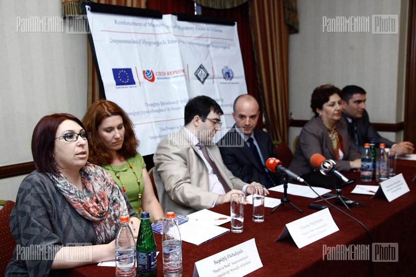Презентация итогов программы по регулированию миграциоанных потоков в Армении