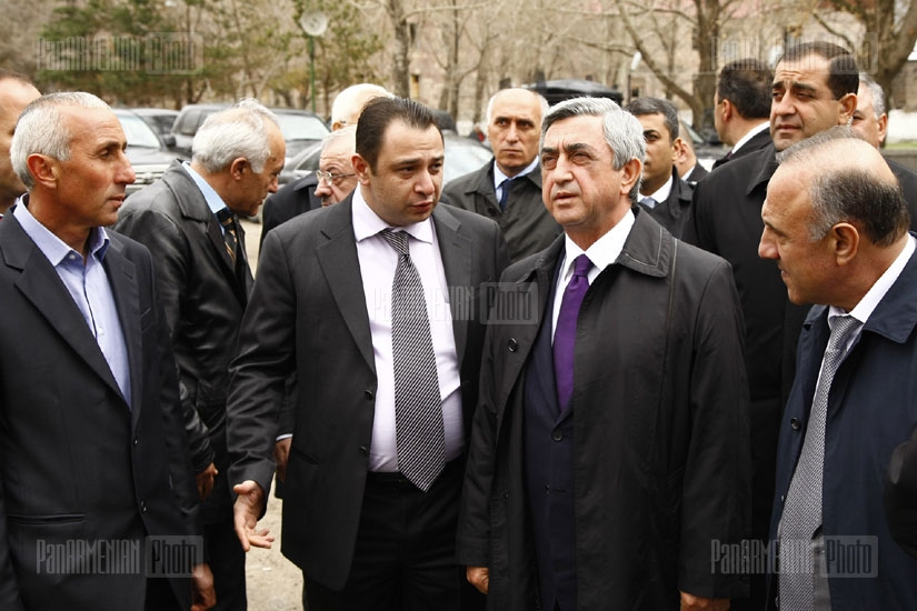 RA President Serzh Sargsyan's working visit to Shirak region