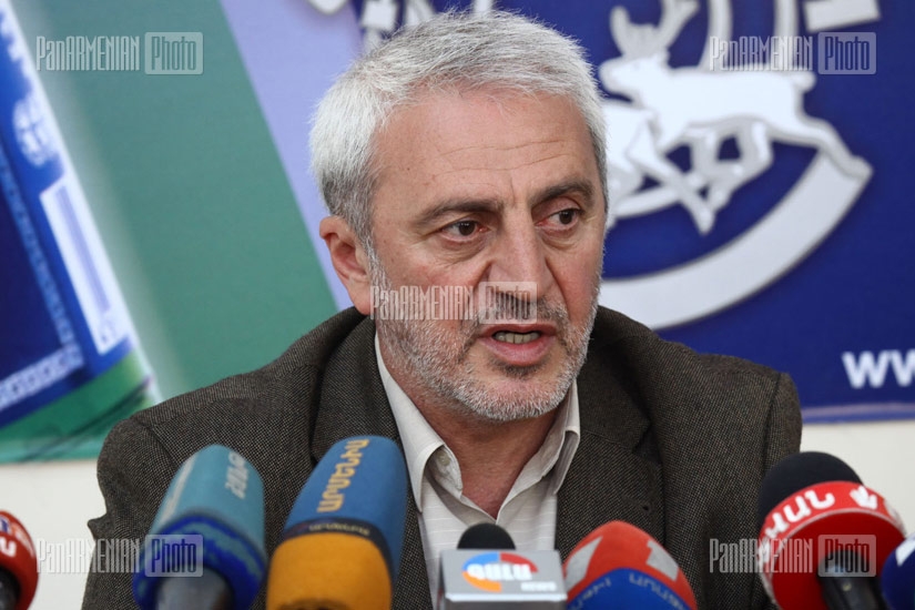 ԱԺ պատգամավորության թեկնածու, ՀՀՇ նախագահ Արամ Մանուկյանի մամլո ասուլիսը