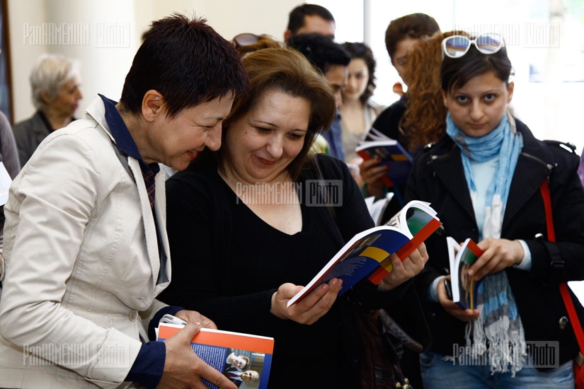 «Ժառանգություն» խմբակցության պատգամավոր Անահիտ Բախշյանի գրքի շնորհանդեսը` նվիրված ամուսնու՝ Յուրի Բախշյանի ծննդյան 65-ամյակին