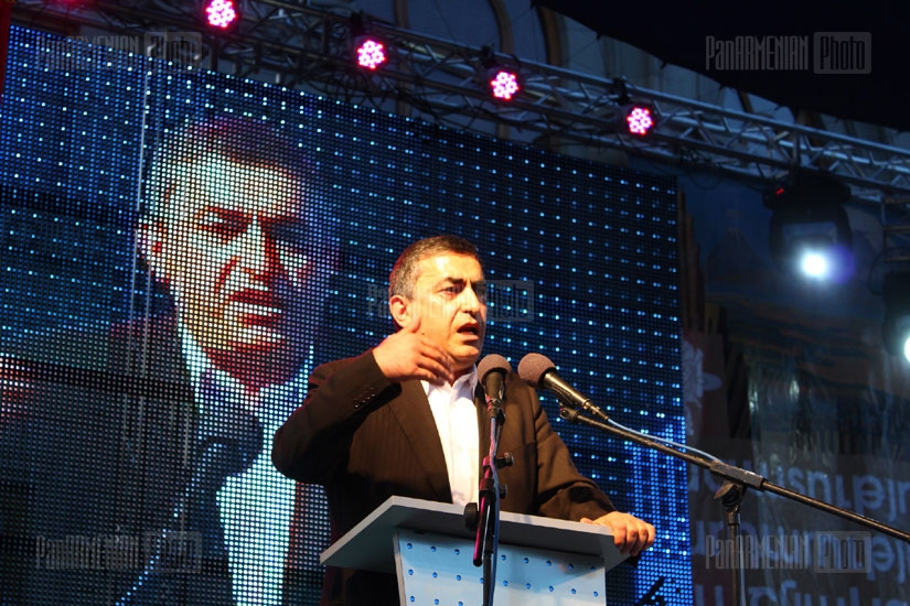 ՀՅԴ հանրահավաքը Ազատության հրապարակում