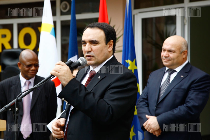Ֆրանսիական «Լա Տուղնել» մասնագիտական ավագ դպրոցի հետ համագործակցության հուշագրի ստորագրման հանդիսավոր արարողությունը