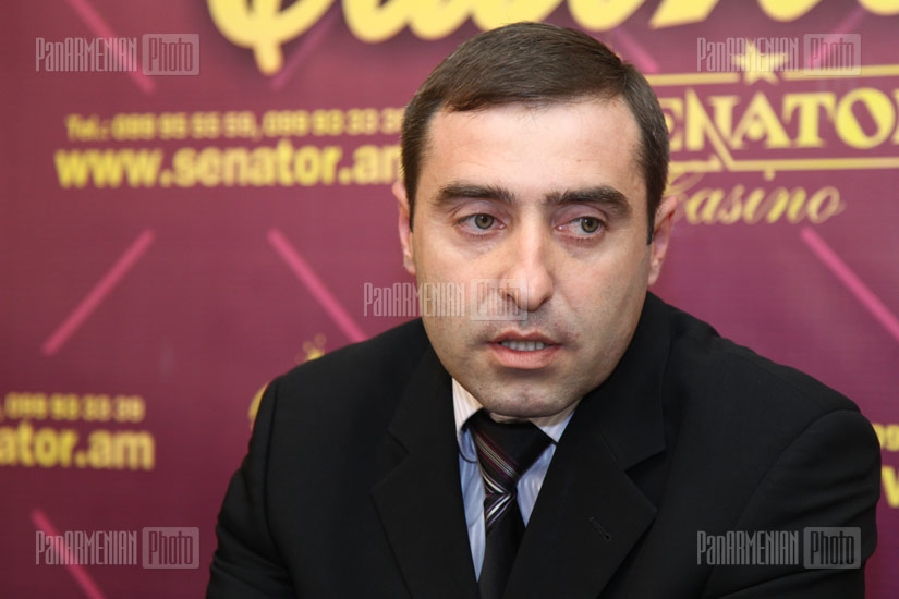 Press conference of azerbaijanologist Sargis Asatryan and Islamic terrorism expert Sargis Grigoryan