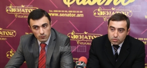 Press conference of azerbaijanologist Sargis Asatryan and Islamic terrorism expert Sargis Grigoryan