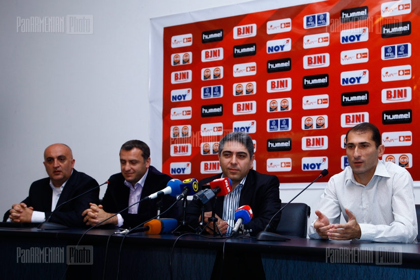 Presentation of Armenia's national football team's new uniform by Adidas 