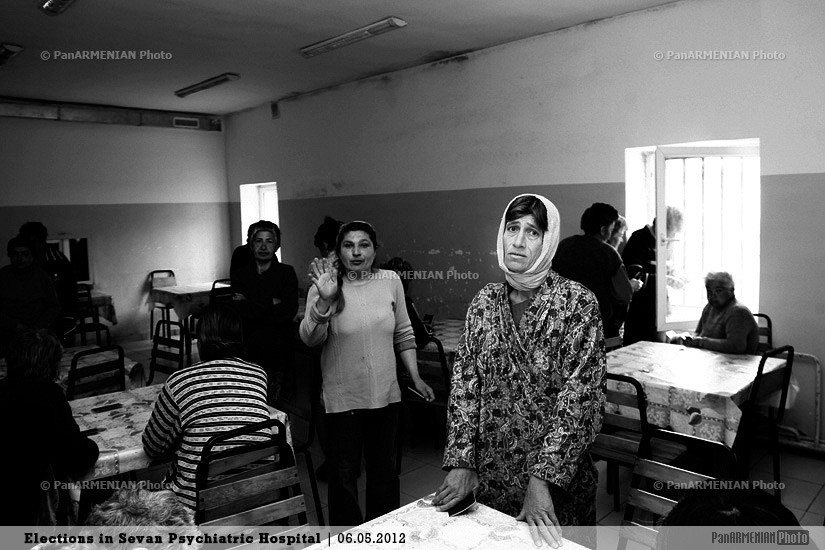 Parliamentary elections: voters in Sevan Psychiatric Hospital